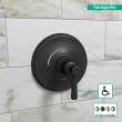 Hansgrohe Joleena Pressure Balance Trim In Matte Black, 4779670