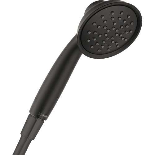 Hansgrohe Joleena Handshower 95 1-Jet, 1.75 Gpm In Matte Black, 4782670