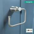 Hansgrohe Joleena Towel Ring In Brushed Nickel, 4786820
