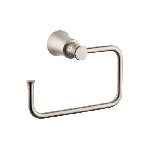 Hansgrohe Joleena Towel Ring In Brushed Nickel, 4786820