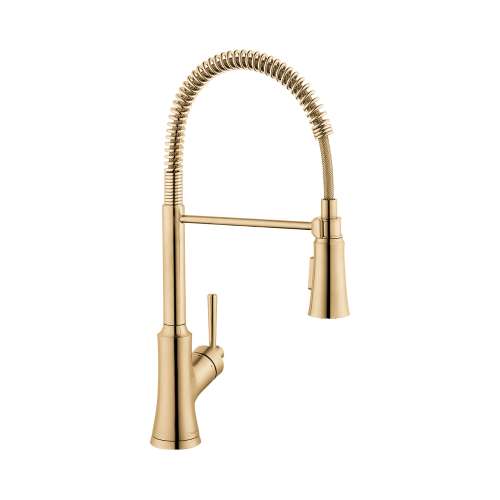 Hansgrohe Joleena Semi-Pro Kitchen Faucet, 2-Spray, 1.75 Gpm In Brushed Bronze, 4792140