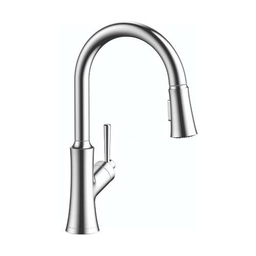 Hansgrohe Joleena Higharc Kitchen Faucet, 2-Spray Pull-Down, 1.75 Gpm In Chrome, 4793000