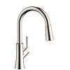 Hansgrohe Joleena Higharc Kitchen Faucet, 2-Spray Pull-Down, 1.75 Gpm In Polished Nickel, 4793830
