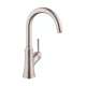 Hansgrohe Joleena Bar Faucet, 1.5 Gpm In Stainless Steel Optic, 4795800