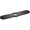 Hansgrohe Joleena Base Plate For Single-Hole Kitchen Faucets, 10" In Matte Black, 4797670