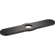 Hansgrohe Joleena Base Plate For Single-Hole Kitchen Faucets, 10" In Matte Black, 4797670