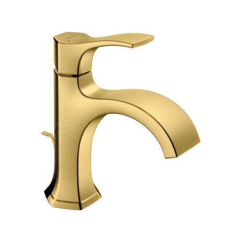 Hansgrohe Locarno Single-Hole Faucet 110 With Pop-Up Drain, 1.2 Gpm In Brushed Gold Optic, 4810250