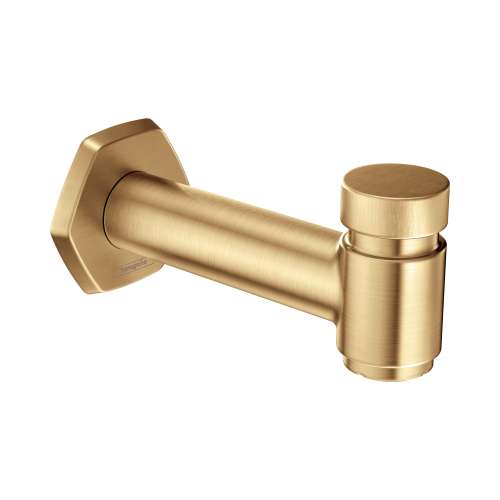 Hansgrohe Locarno Tub Spout With Diverter In Brushed Bronze, 4815140