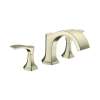 Hansgrohe Locarno 3-Hole Roman Tub Set Trim In Polished Nickel, 4816830