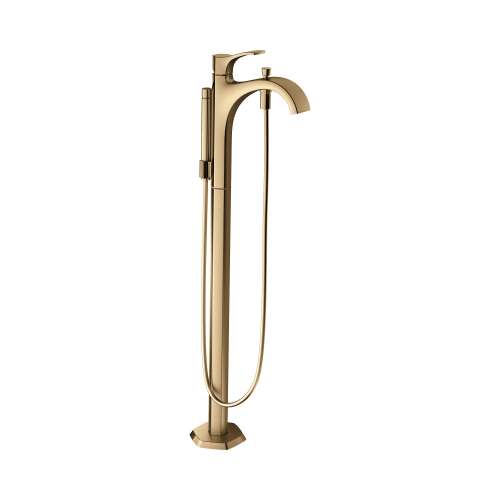 Hansgrohe Locarno Freestanding Tub Filler Trim With 1.75 Gpm Handshower In Brushed Bronze, 4818140