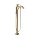 Hansgrohe Locarno Freestanding Tub Filler Trim With 1.75 Gpm Handshower In Brushed Bronze, 4818140