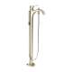 Hansgrohe Locarno Freestanding Tub Filler Trim With 1.75 Gpm Handshower In Polished Nickel, 4818830