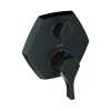 Hansgrohe Locarno Thermostatic Trim With Volume Control And Diverter In Matte Black, 4820670