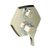 Hansgrohe Locarno Thermostatic Trim With Volume Control And Diverter In Polished Nickel, 4820830