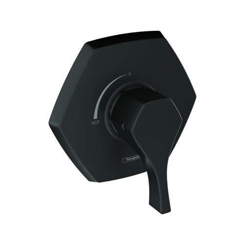 Hansgrohe Locarno Pressure Balance Trim In Matte Black, 4822670