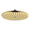 Hansgrohe Locarno Showerhead 240 1-Jet, 2.5 Gpm In Brushed Gold Optic, 4823250