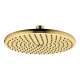 Hansgrohe Locarno Showerhead 240 1-Jet, 2.5 Gpm In Brushed Gold Optic, 4823250