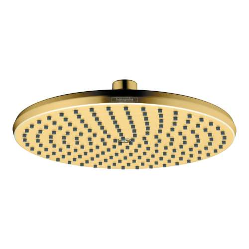 Hansgrohe Locarno Showerhead 240 1-Jet, 1.75 Gpm In Brushed Gold Optic, 4824250