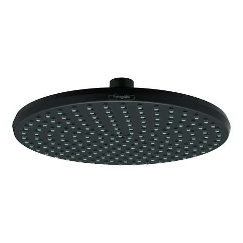 Hansgrohe Locarno Showerhead 240 1-Jet, 1.75 Gpm In Matte Black, 4824670