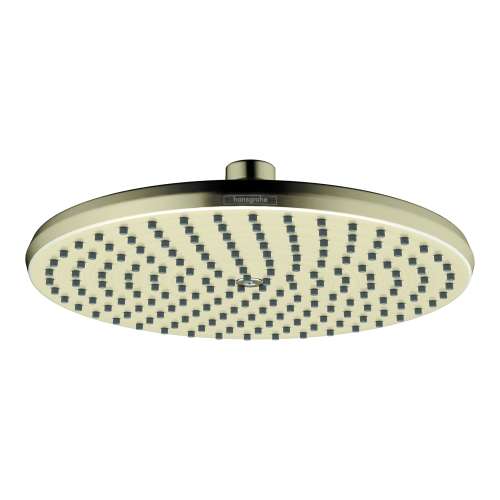 Hansgrohe Locarno Showerhead 240 1-Jet, 1.75 Gpm In Brushed Nickel, 4824820