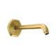 Hansgrohe Locarno Showerarm 9" In Brushed Gold Optic, 4826250