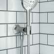 Hansgrohe Locarno Handshower Holder With Outlet In Chrome, 4831000