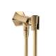 Hansgrohe Locarno Handshower Holder With Outlet In Brushed Bronze, 4831140