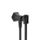 Hansgrohe Locarno Handshower Holder With Outlet In Matte Black, 4831670