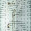 Hansgrohe Locarno Handshower Holder With Outlet In Polished Nickel, 4831830