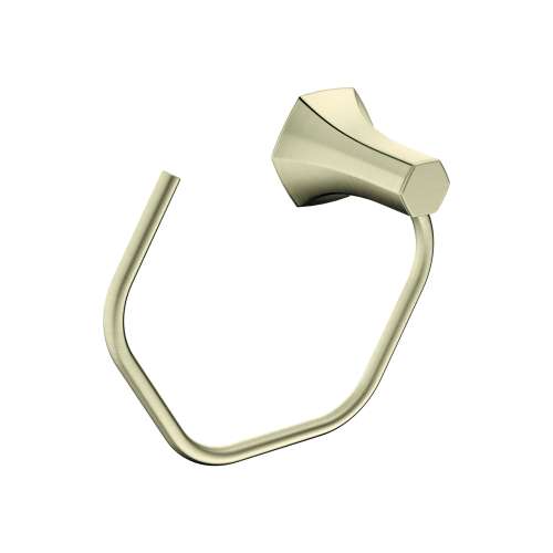 Hansgrohe Locarno Towel Ring In Brushed Nickel, 4836820