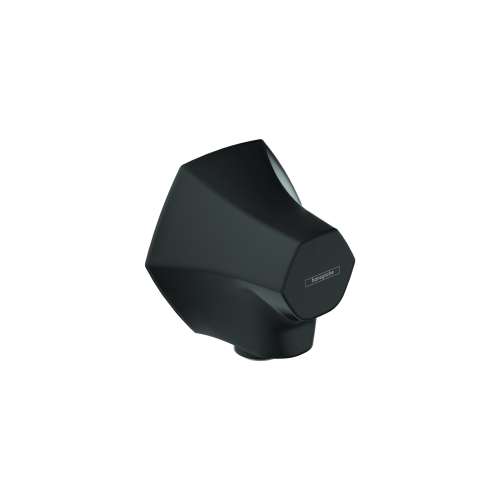 Hansgrohe Locarno Wall Outlet With Check Valves In Matte Black, 4839670
