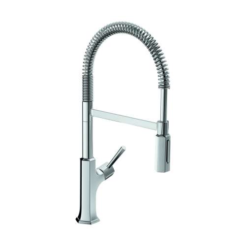 Hansgrohe Locarno Semi-Pro Kitchen Faucet, 2-Spray, 1.75 Gpm In Chrome, 4851000