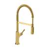 Hansgrohe Locarno Semi-Pro Kitchen Faucet, 2-Spray, 1.75 Gpm In Brushed Gold Optic, 4851250