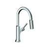 Hansgrohe Locarno Prep Kitchen Faucet, 2-Spray Pull-Down, 1.75 Gpm In Chrome, 4853000
