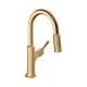 Hansgrohe Locarno Prep Kitchen Faucet, 2-Spray Pull-Down, 1.75 Gpm In Brushed Bronze, 4853140