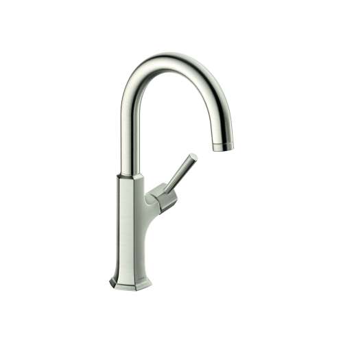 Hansgrohe Locarno Bar Faucet, 1.5 Gpm In Stainless Steel Optic, 4854800