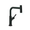 Hansgrohe Locarno Higharc Kitchen Faucet, 2-Spray Pull-Out, 1.75 Gpm In Matte Black, 4855670