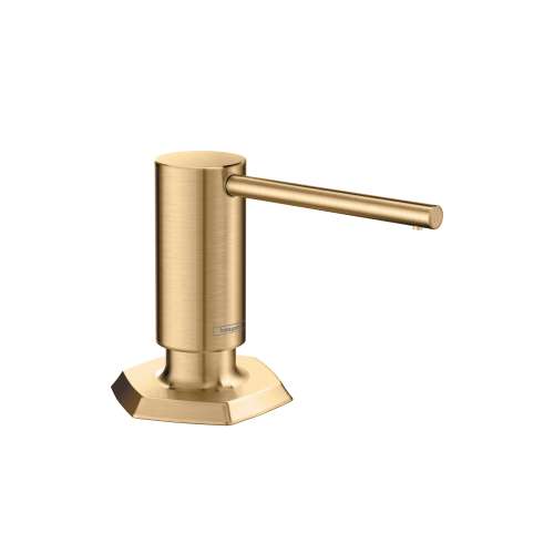 Hansgrohe Locarno Soap Dispenser In Brushed Bronze, 4857140