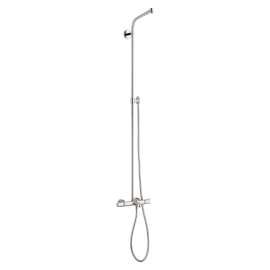 Hansgrohe Crometta Showerpipe With Tub Filler Without Shower Components In Chrome, 4869000