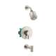 Hansgrohe Clubmaster Pressure Balance Tub/Shower Set With Rough, 2.5 Gpm In Brushed Nickel, 4906820