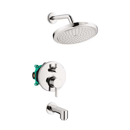 Hansgrohe Croma Pressure Balance Tub/Shower Set With Rough