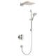Hansgrohe Raindance E Thermostatic Showerhead/Wallbar Set With Rough, 2.0 Gpm In Brushed Nickel, 4914820