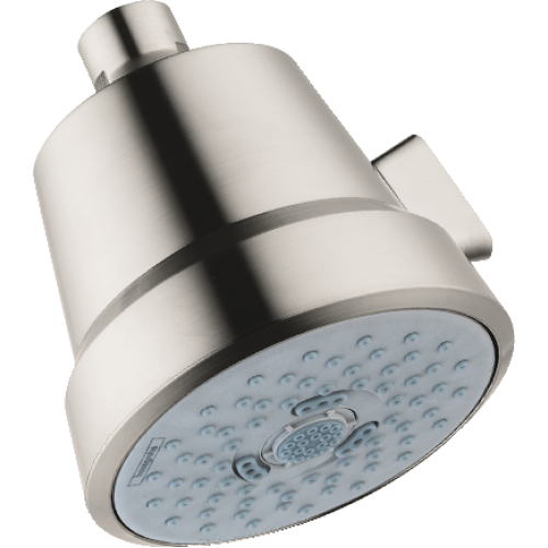Hansgrohe Club Showerhead 100 3-Jet, 1.75 Gpm In Brushed Nickel, 4919820