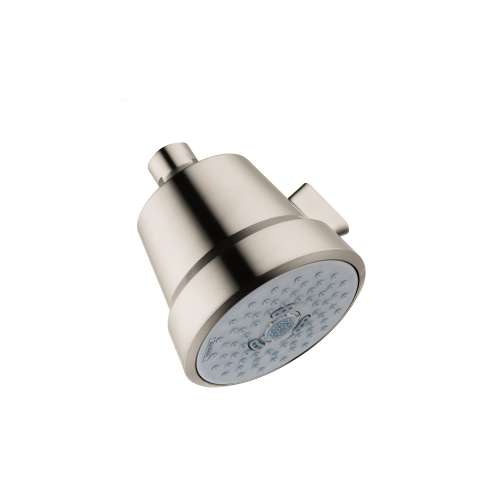 Hansgrohe Club Showerhead 100 2-Jet, 2.5 Gpm In Brushed Nickel, 4926820