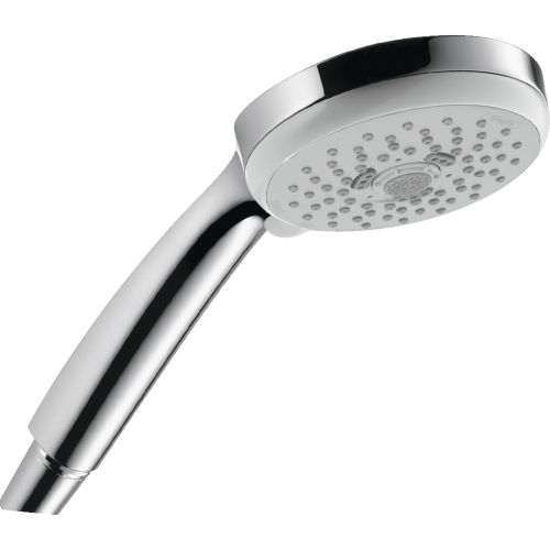 Hansgrohe Croma 100 Handshower E 3-Jet, 1.5 Gpm In Chrome, 4931000