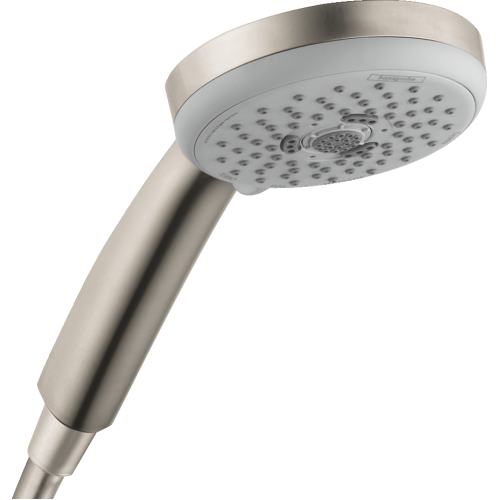 Hansgrohe Croma 100 Handshower E 3-Jet, 1.5 Gpm In Brushed Nickel, 4931820