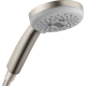 Hansgrohe Croma 100 Handshower E 3-Jet, 1.5 Gpm In Brushed Nickel, 4931820