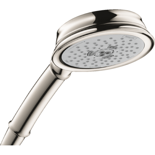 Hansgrohe Croma 100 Classic Handshower 3-Jet, 1.5 Gpm In Polished Nickel, 4932830