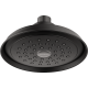 Hansgrohe Joleena Showerhead 150 1-Jet, 2.5 Gpm In Matte Black, 4933670
