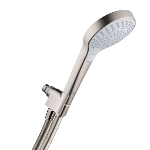 Hansgrohe Croma Select S Handshower Set 110 3-Jet, 1.75 Gpm In Brushed Nickel, 4936820